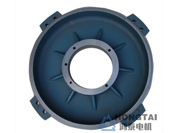 YE3-112M-6电机端盖-铸铁-卧式平式-前后端盖-驱动端盖